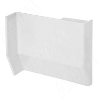 801/704 Заглушка для мебельного навеса,пластик,белая,правая