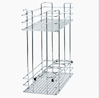 4300 М-низм Kalibra 2-х ярусный рамный, днищевое крепл, база 300 мм, мягкий ход с довод. без направл