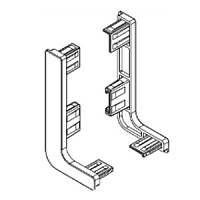 REHAU 6168 Л+П заглушка L никель полая пластик