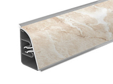 Пристеночный бортик Thermoplast Мрамор бежевый светлый 1222 AP850 4200 мм