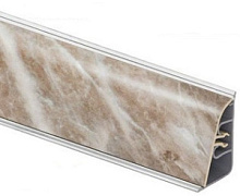 Пристеночный бортик Thermoplast Мрамор бежевый тёмный 1226 AP740 4200 мм