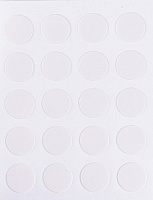 REXAU Заглушка самоклеющаяся D14мм (20шт) Белый премиальный гладкий