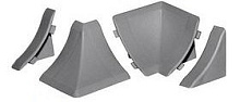 Комплект фурнитуры AP120-284 (3I)  DIY(2 загл.,1 внутр.угол,1 внеш.угол