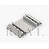 KR05 Ходовой двойной профиль Хром глянец 5,9 м