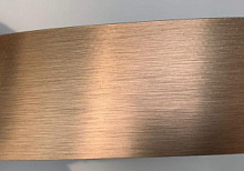 Кромка Медь браш 1,5х42 мм АБС KT