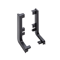 REHAU 98600 Л+П заглушка L черная полая пластик