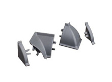 98656 REHAU Набор фасон.части Compact Line серый металлик