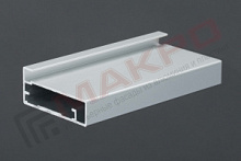 Фасадный профиль  Серебро шагрень ПР-4 5800 мм