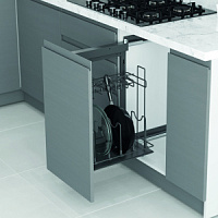 Система для хранения сковородок Starax шир.450 (310*475*640) правая ,антрацит