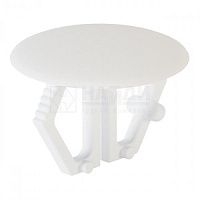 Заглушка пластиковая под отверстие 10 мм (Белый) S40915.01