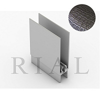 KR07 Горизонтальный нижний профиль Крок шоколад 5,9 м