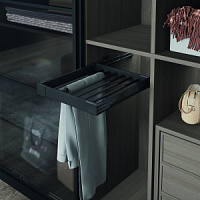 Брючница в базу 450 мм, Starax, (400-430х470х95 мм), антрацит