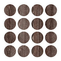 REXAU Заглушка самоклеющаяся D20мм (12шт) Дуб Марсала