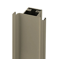 REHAU Вертикальный C профиль 4,7м никель матовый