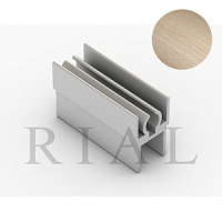 KR08 Горизонтальный верхний профиль Дуб светлый структур.5,9 м