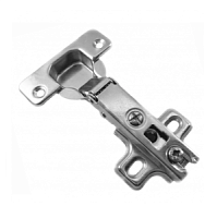 Петля накладная без пружины под саморез с планкой