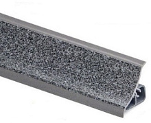 Пристеночный бортик Thermoplast Лунный металл 1224 MRK120 3000 мм