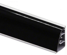 Пристеночный бортик Thermoplast Чёрный глянец 1905 AP740 4200 мм