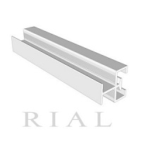 KV-09 Разделительный профиль  Софт Тач Белый 5,0 м