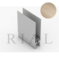 KR07 Горизонтальный нижний профиль Дуб светлый структур.5,9 м