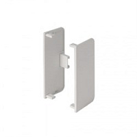 REHAU 11509 Л+П заглушка L белая сплошная пластик