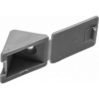 Уголок мебельный пластиковый серый  5355 (100 шт. уп.) DMF