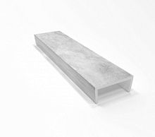 Торцевая заглушка Н=100 (25 Бетон светлый)