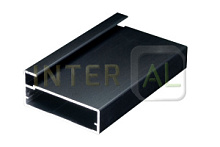 Фасадный профиль  Чёрный матовый ПР-4 (4*8) 5800 мм