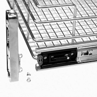 997 Направляющие шариковые полного выдвижения (Self closing) для корзин Kalibra 718, 071, 077-082