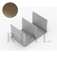 KR02 ВП Направляющий Ш-образный профиль Виски зернистый 5,9 м