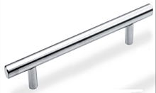  Ручка рейлинг полая D 12 мм центр 160 /общая220 никель