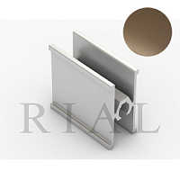 KR09 Горизонтальный межсекционный профиль Виски зернистый 5,9 м