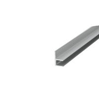 Планка угловая алюм. универсальная для стеновых панелей (F-обр) 6 мм. 600 мм. 1080