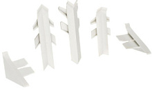 12197251001 REHAU К-т фасон.части к плинтусу Перфетто-лайн серый