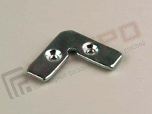 Соединительная пластина угловая для узкого фасадного профиля МАКРО