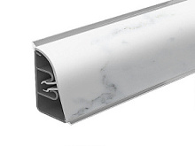 Пристеночный бортик Thermoplast Мрамор белый 1256 AP850 4200мм (ф-ра1110/011)