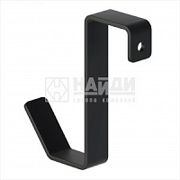 Крючок универсальный (Черный муар)