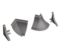 13551361001 REHAU К-т фасон.части к плинтусу 113 серый