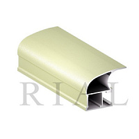 KR200 Вертикальный асимметричный профиль (ручка) Жемчуг зернистый 5,5 м