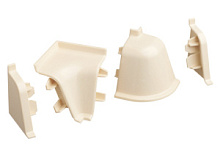 12297251020 REHAU К-т фасон.части к плинтусу 118 слоновая кость