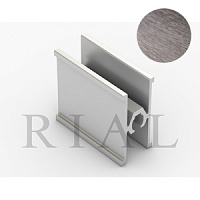 KR 09 Горизонтальный межсекционный профиль  Трюфель браш 5,9м