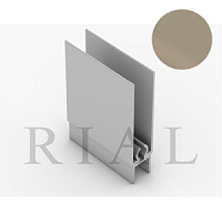 KR 07  Горизонтальный нижний  профиль Софт Тач Капучино 5,9м