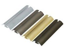 KR06 Ходовой одинарный профиль Хром матовый 5,9 м