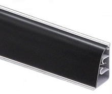 Пристеночный бортик Thermoplast Чёрный матовый 1910 AP740 4200 мм