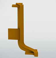 Угол наружный для Г-образного профиля Золото №17