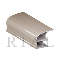 KR200 Вертикальный асимметричный профиль (ручка) Бейлис глянец 5,5 м