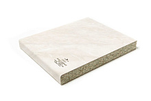 Столешница ТРОЯ R8 Мрамор бежевый светлый 2385/S** шагрень 3000х600х38 мм/1