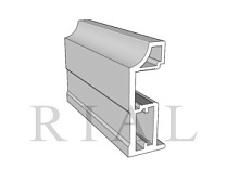 КО-02 Вертикальный асимметричный профиль (ручка) Жемчуг зернистый 5,5м