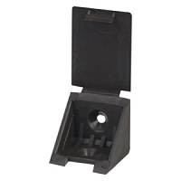 Уголок пластиковый № 22 (Черый)