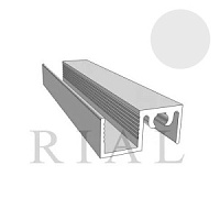 КО-08 Горизонтальный верхний профиль Белый глянец 5,9м